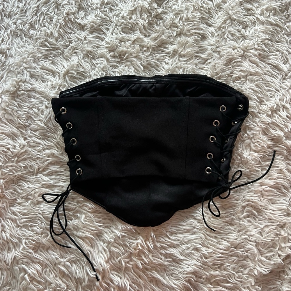 Princess Polly Black Strapless Corset - Picture 3 of 6